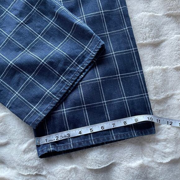 🔥NWOT Madewell Classic The Perfect Vintage Wide Leg Jean In Windowpane Checks - Picture 16 of 16